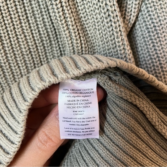 Faherty Gray Crew Neck Sweater - Picture 7 of 7